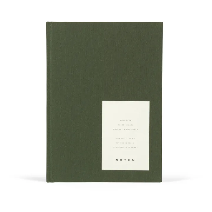 Notem Carnet Even | Vert sapin
