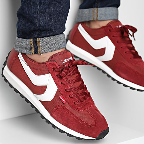 Baskets Sneaker 235400 Bordeaux