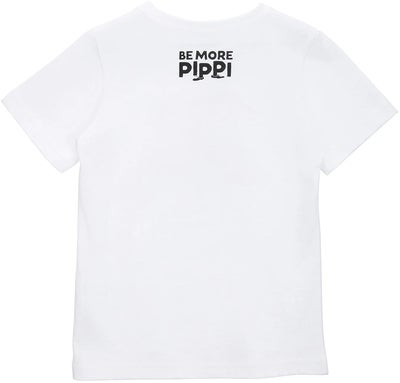 Pippi Langstrømpe  Snill T-skjorte, Hvit