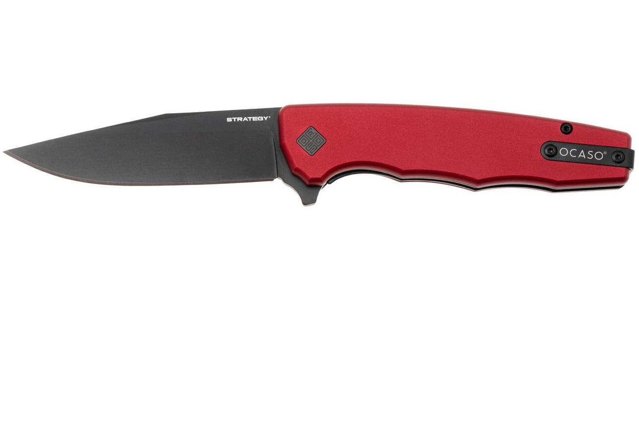 Ocaso Strategy 29RDB, PVD K110, Red Aluminium, zakmes, Mike Wallace design