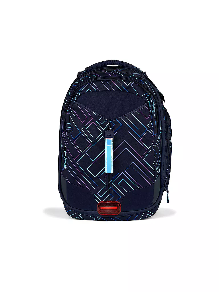 SATCH Schulrucksack Match Purple Laser dunkelblau