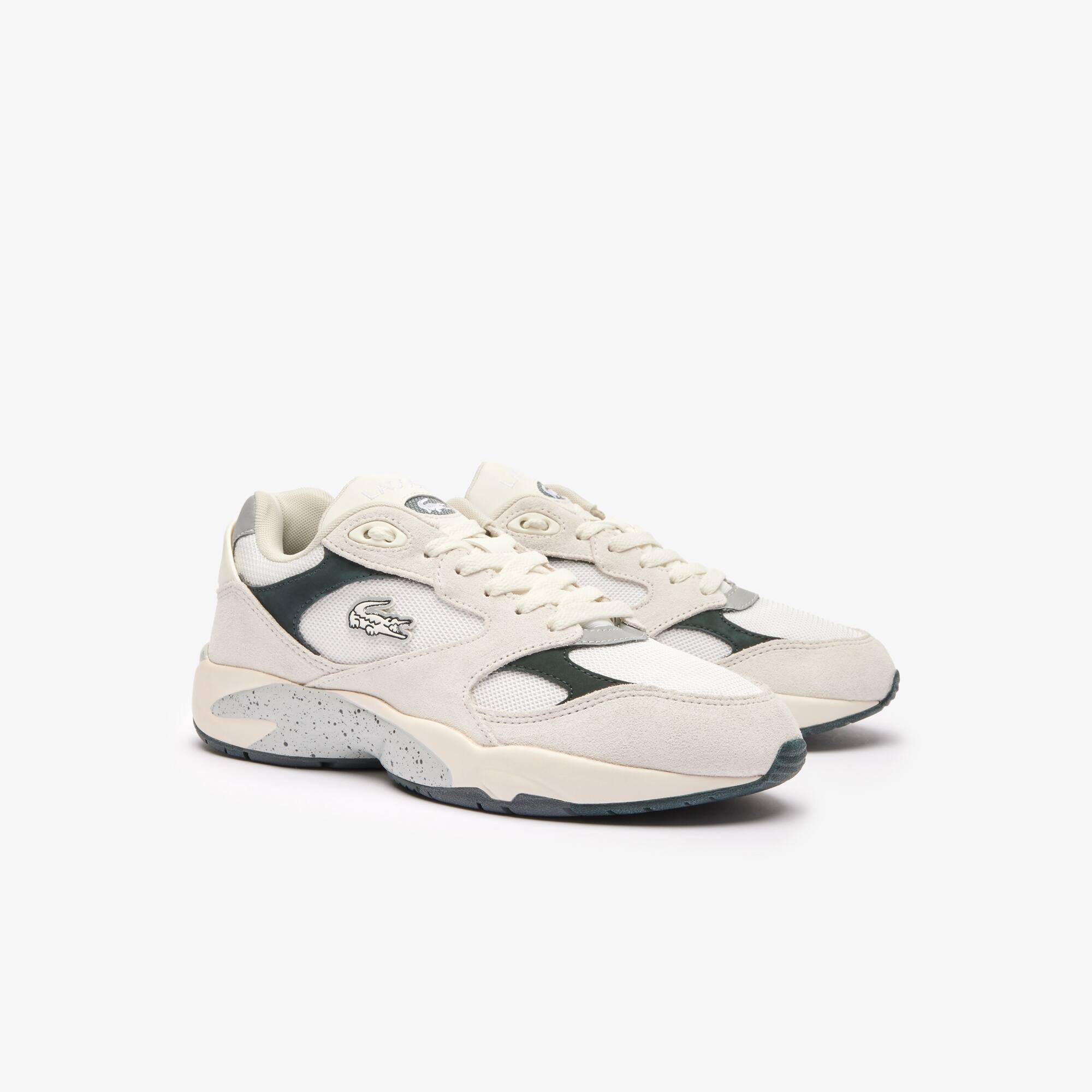 Sneakers Storm 96 Lo Vintage homme en cuir Sneakers - Blanc - Lacoste - Homme