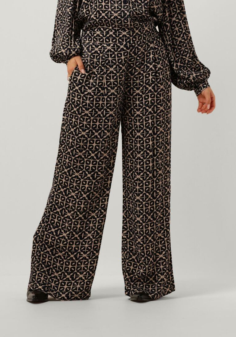 BY-BAR zwarte by-bar wijde broek mara flash pant