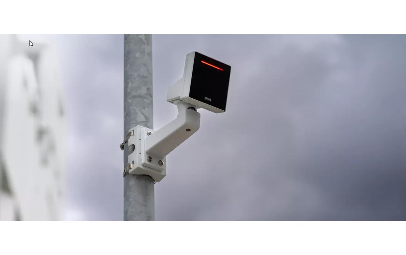 Radar-Modul D2210-VE Weiss<br>AXIS D2210-VE 60-GHz-Radar für die Bereichs- und Verkehrsüberwachung rund um die Uhr