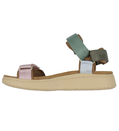 Woden Sandalen - Line - Algen Multi