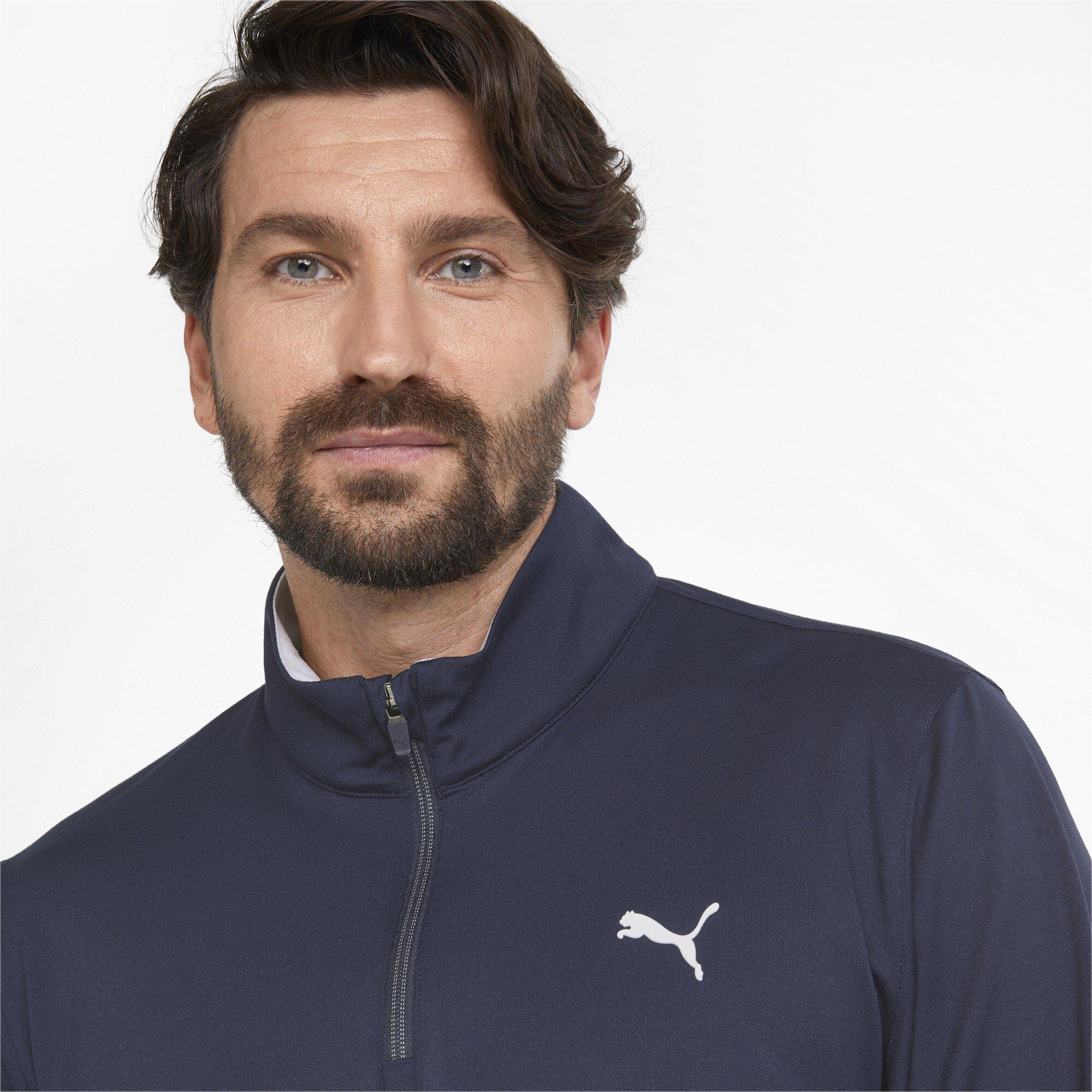 Puma Puma Gamer Colorblock 1/4 Zip Fleece Mens