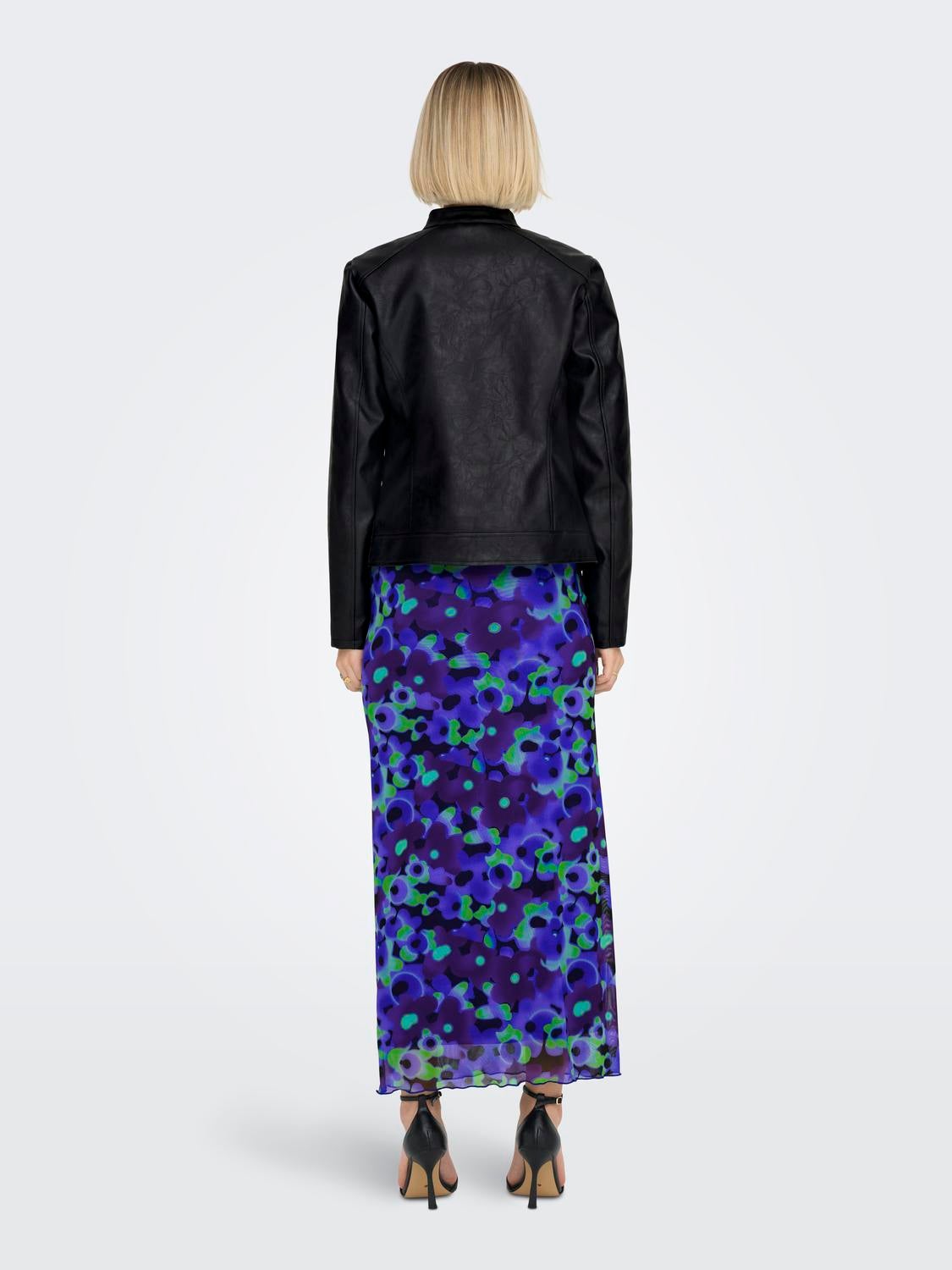 JDYEMILY Kunstlederjacke Black