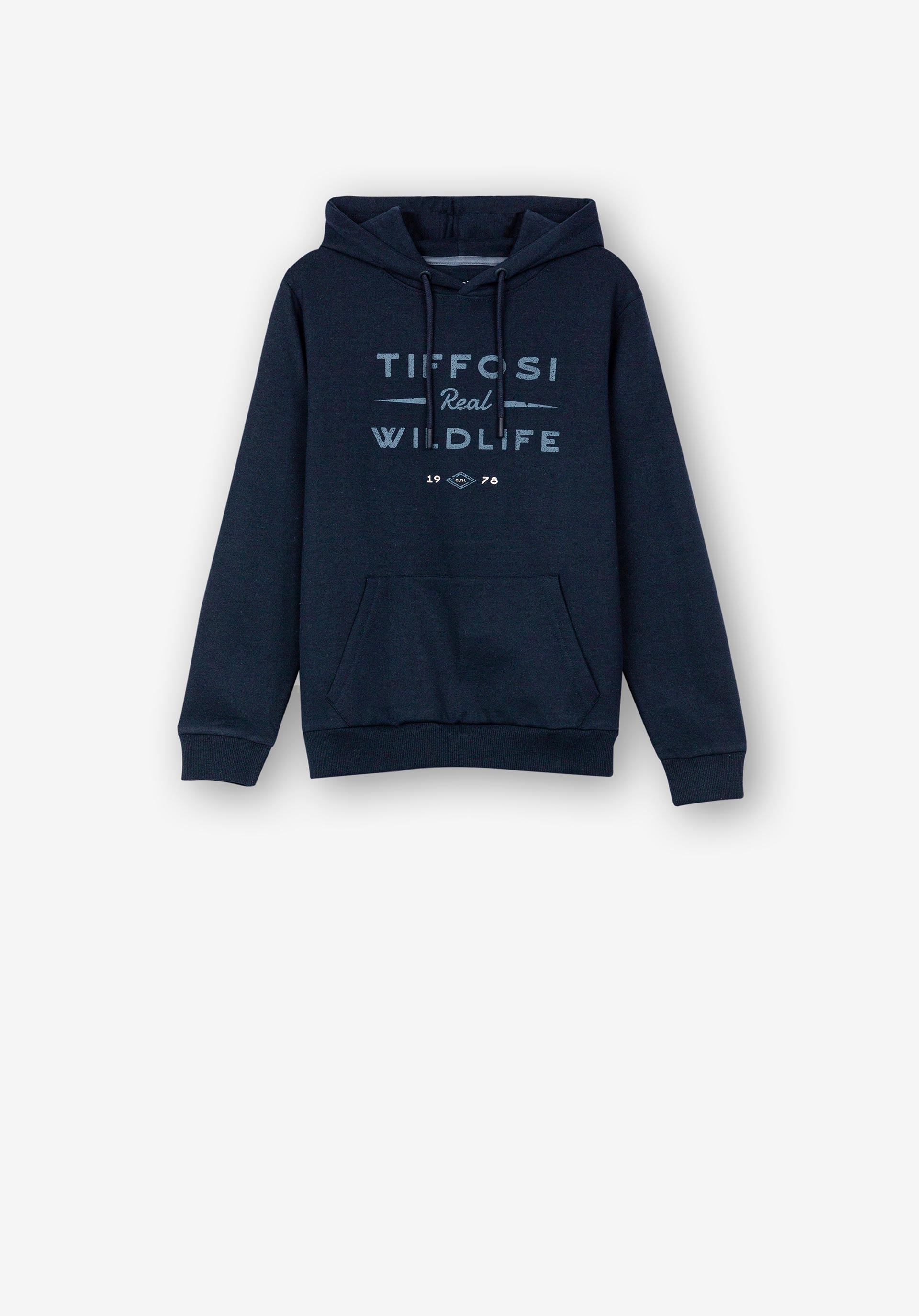 Hoodie com Estampado Frontal