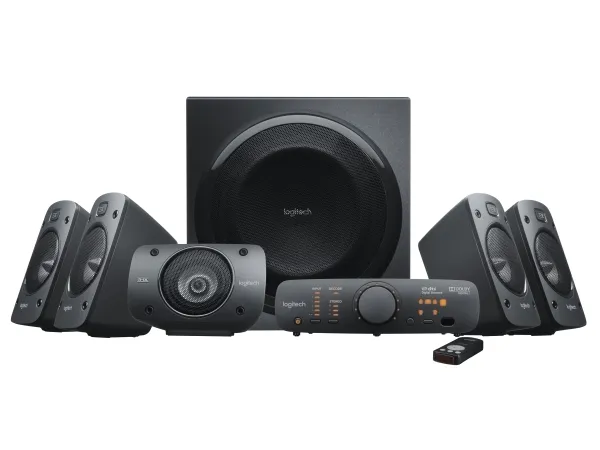 Logitech® | Højttalersystem - til hjemmebiograf - 5.1-kanal - 500 Watt (Total)