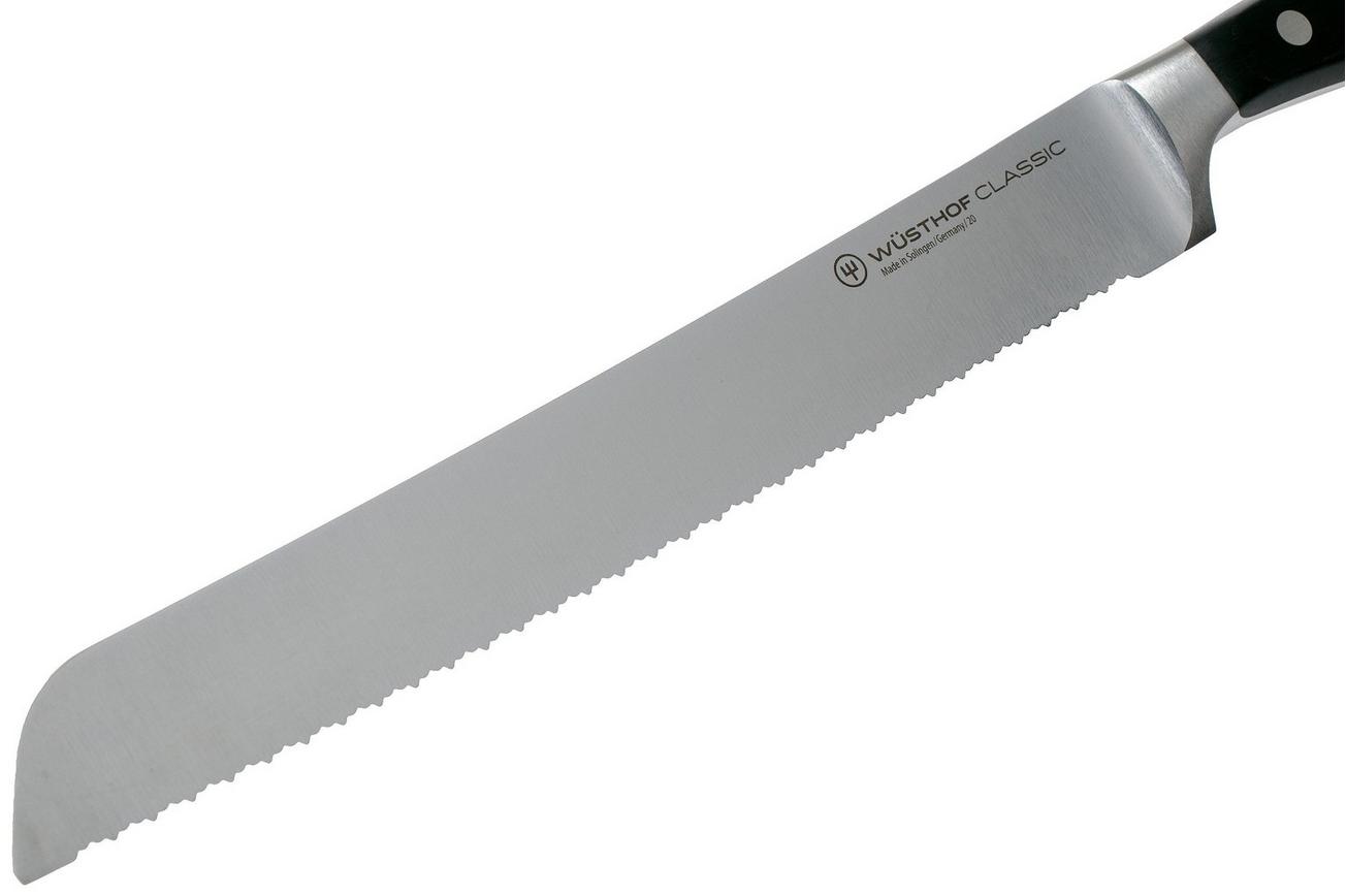 Wüsthof Classic broodmes met dubbele kartel 23 cm, 1040101123