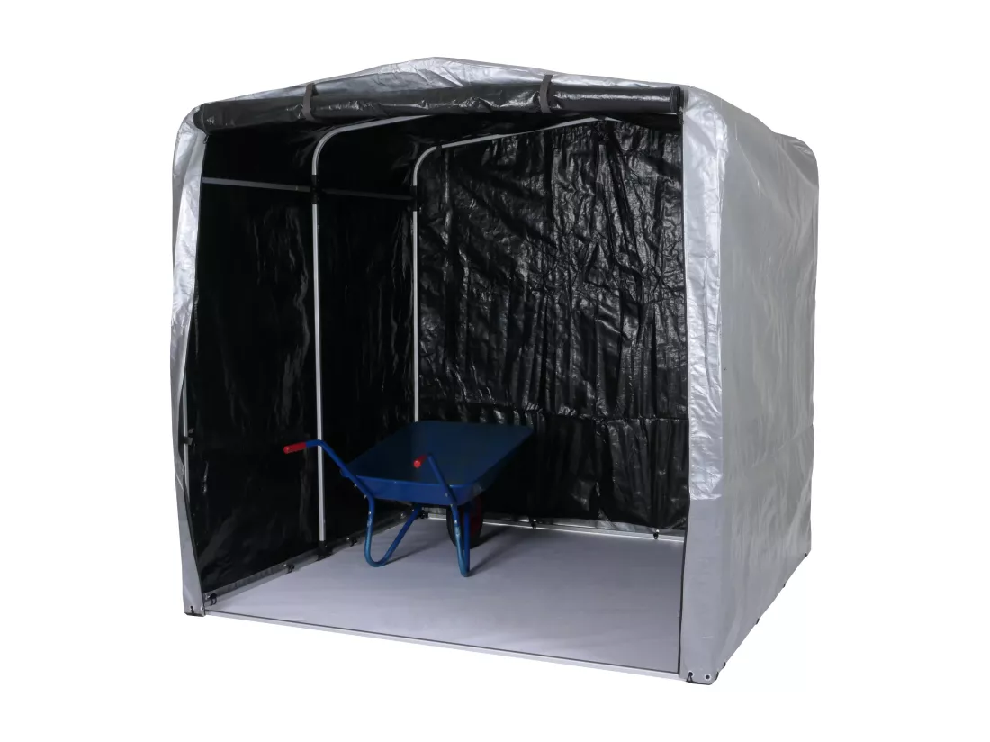 Abri de jardin MCW-N61, argent