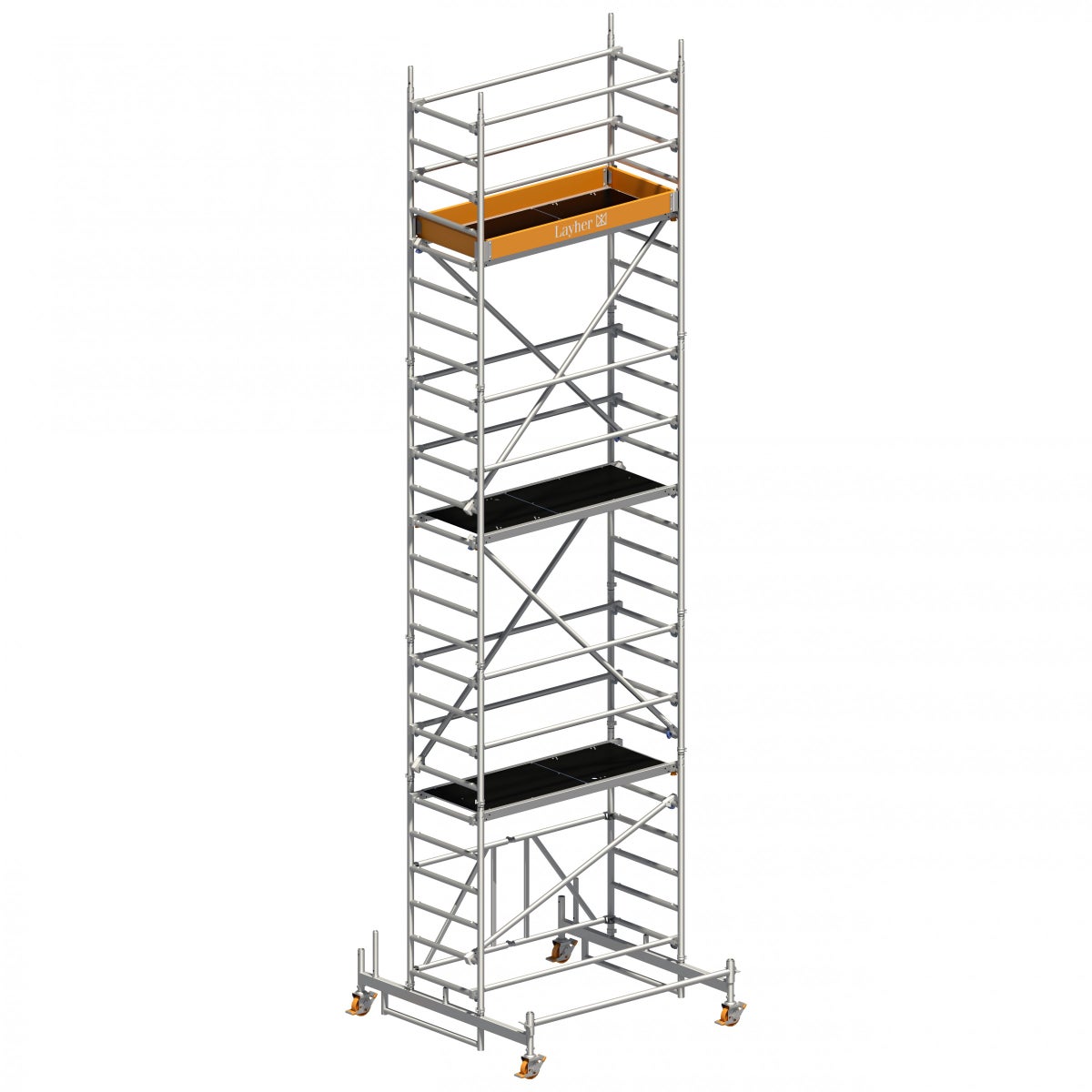 Layher Zifa rolsteiger veiligheidsconstructie P2 7,76m AH
