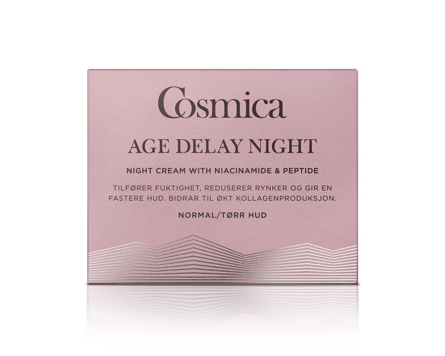 Cosmica Age Delay Night Cream normal/tørr hud 50 ml