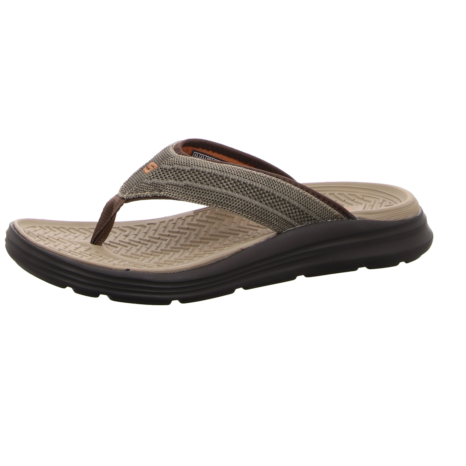 Skechers Zehentrenner braun