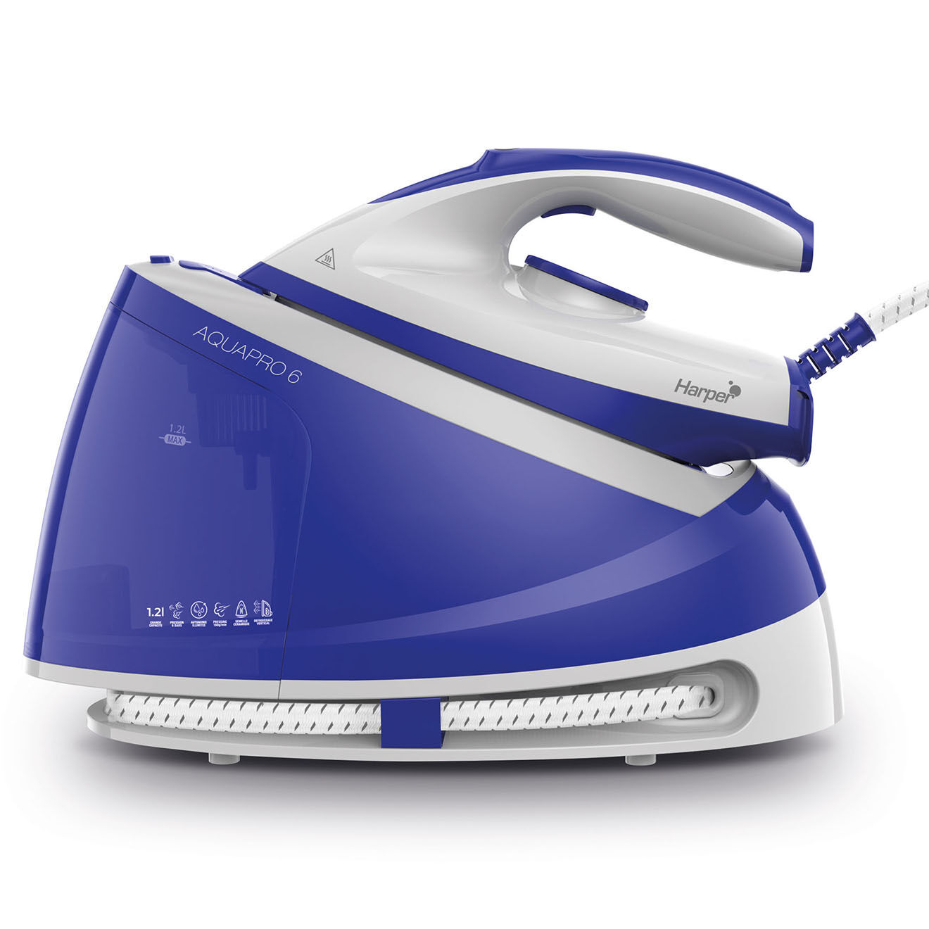 Harper Centrale vapeur blanc/violet
