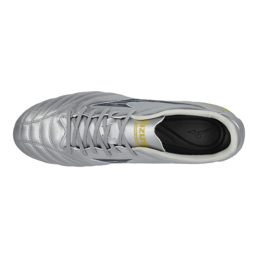 Mizuno Morelia Neo IV Pro AG Platinum Silver - Argent/Cool Gray