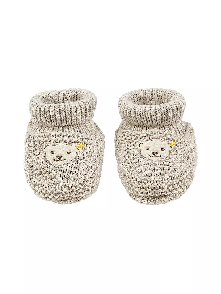 STEIFF Baby Strickschuhe  beige