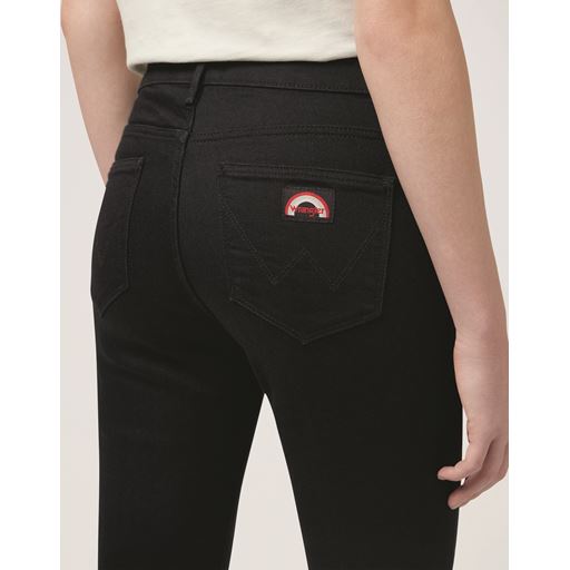 Wrangler Flare Jeans, Retro Black, W31/L32