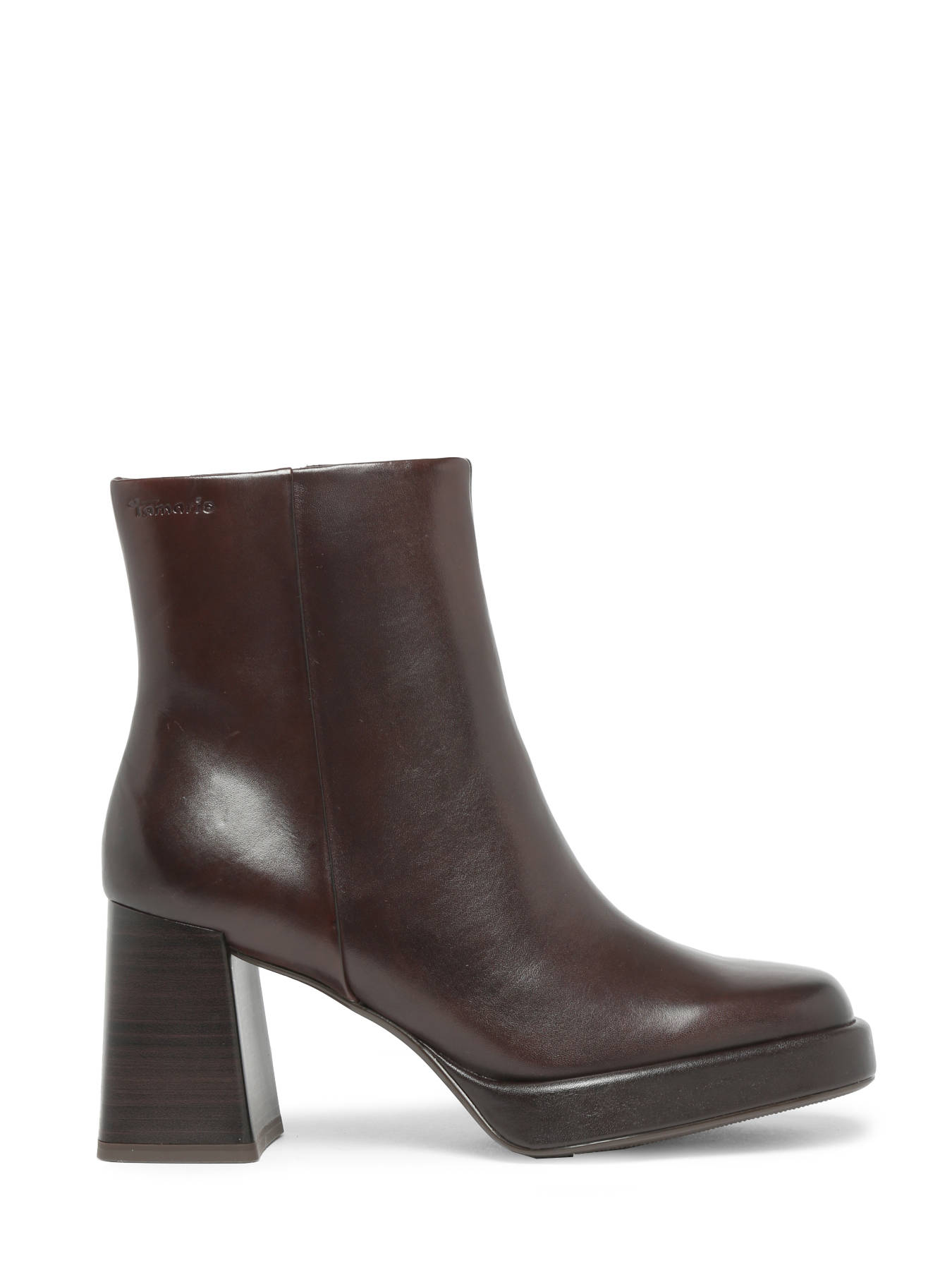 Bottines  talon en cuir TAMARIS