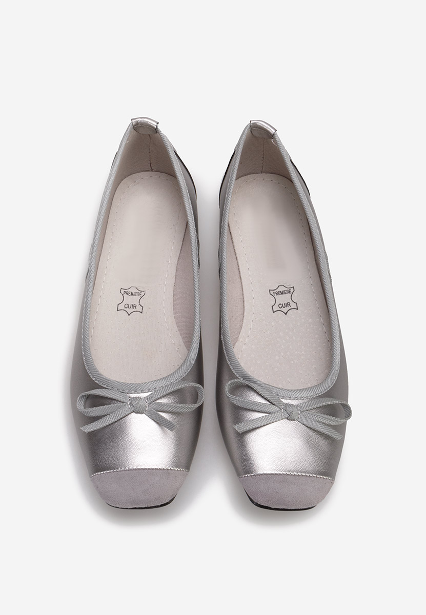 Ballerines femme argent Valeriana V2