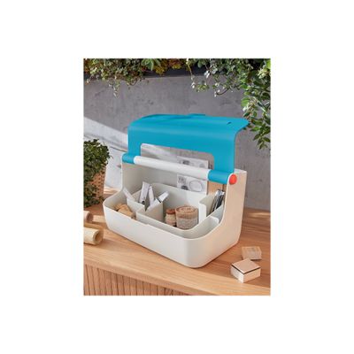 Leitz Cosy - Boîte de rangement organisateur de bureau - bleu - plastique ABS