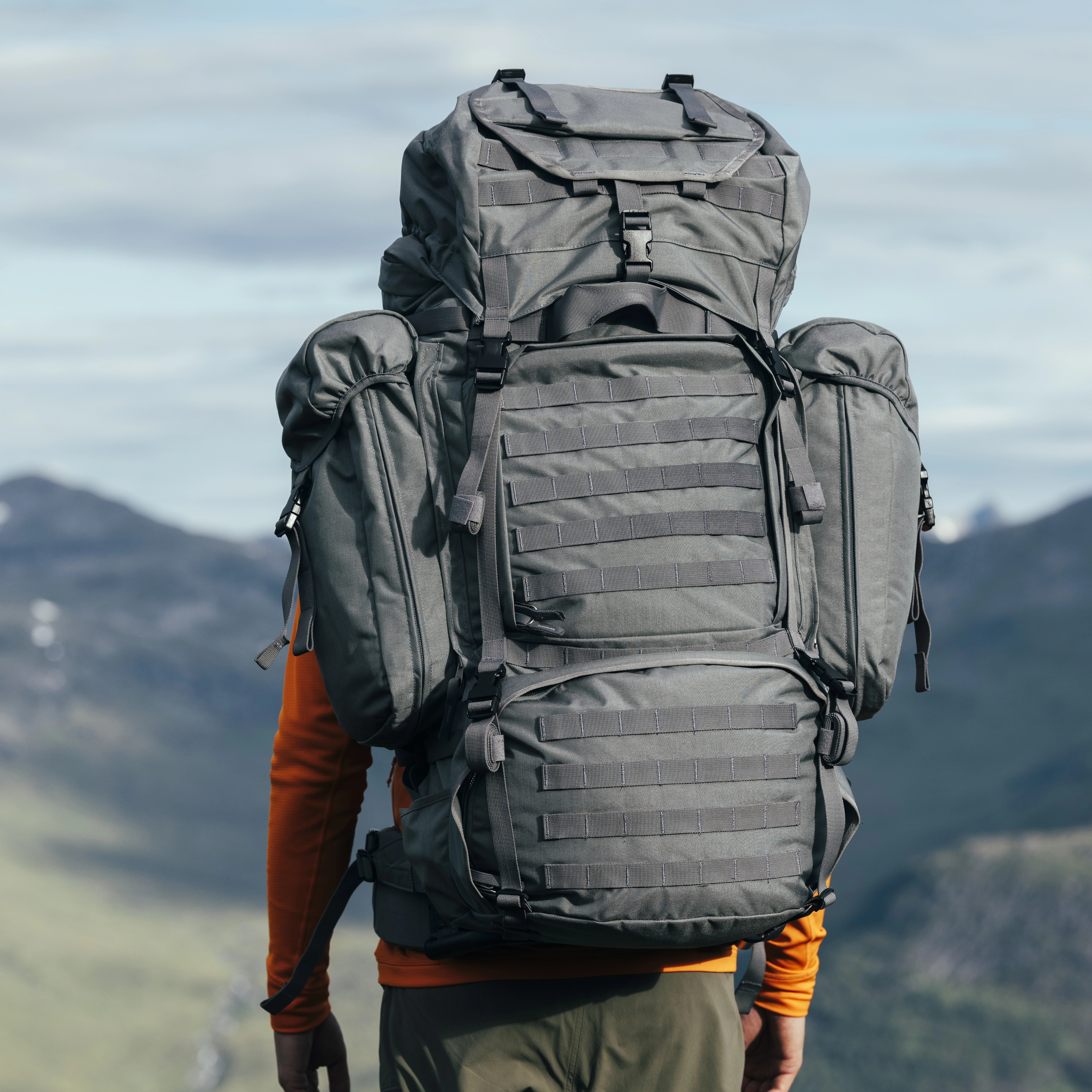 PowerFrame BigPack 130  Solid Grey