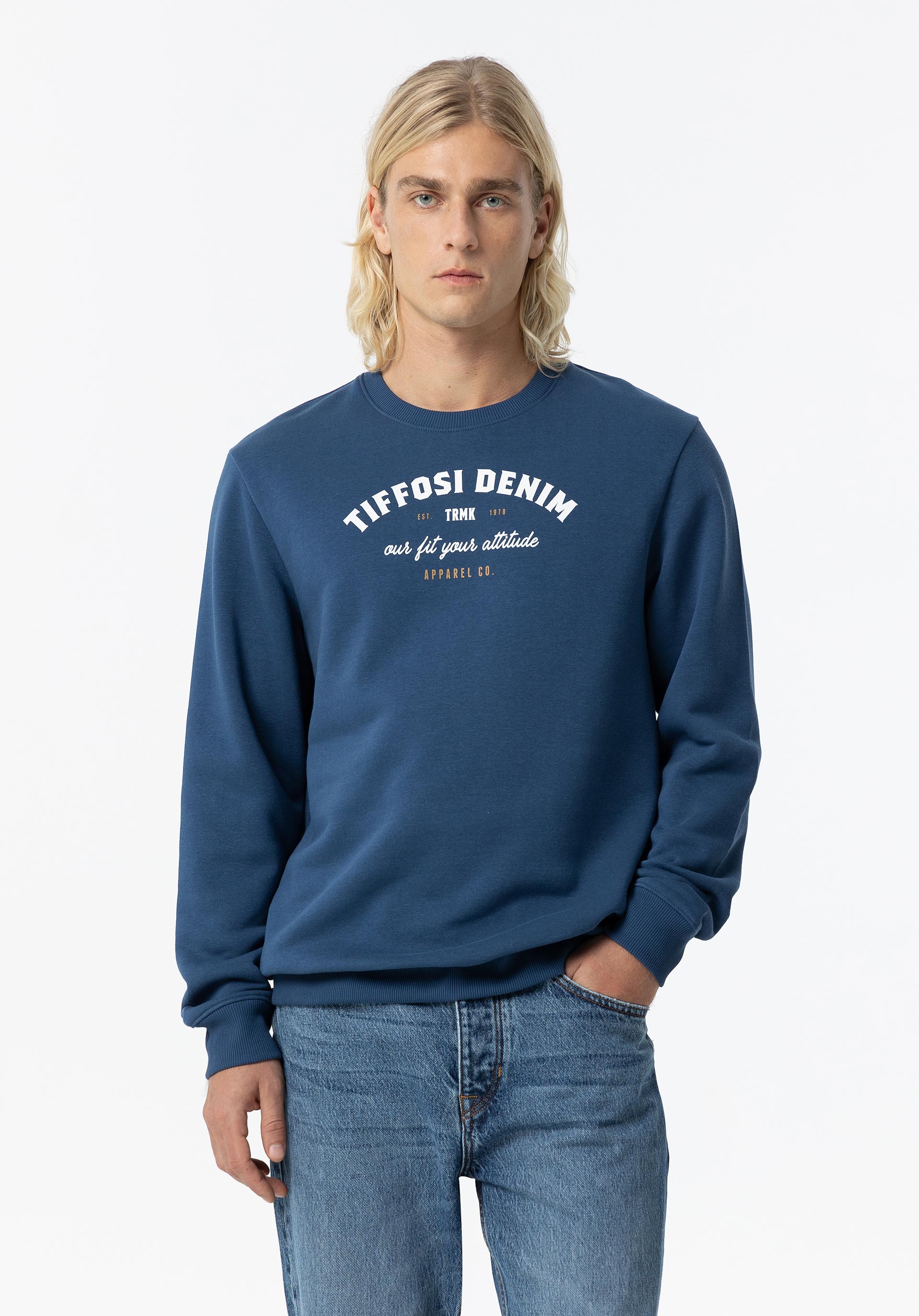 Sweatshirt com Estampado Frontal