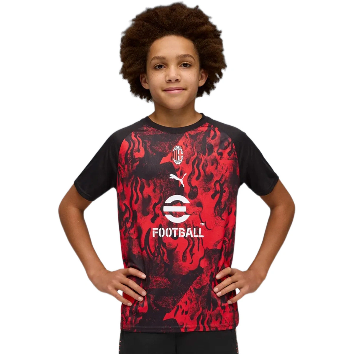 T-Shirt Puma AC Milan Training Criança