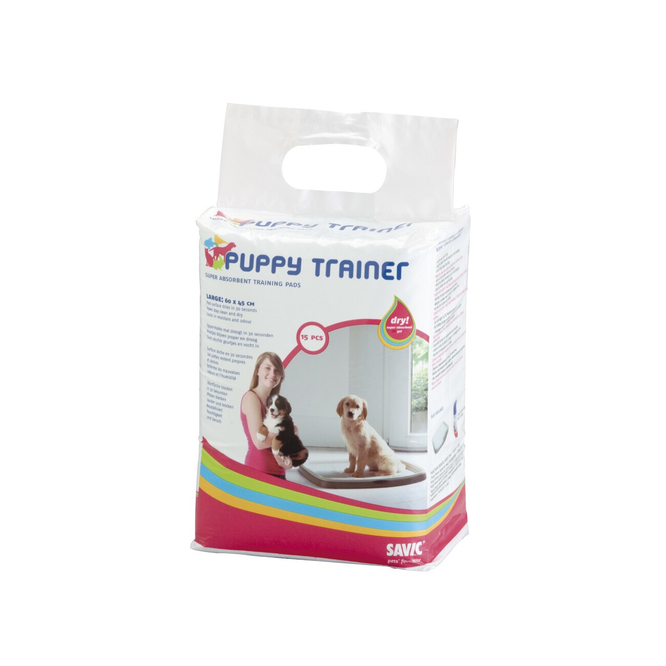 Savic Pads für Hundetoilette Puppy/Senior S-M 15 Stück