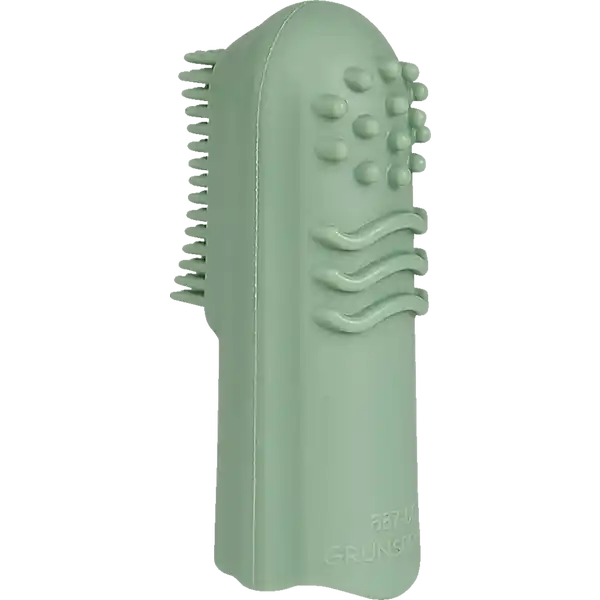 Natürliche Fingerzahnbürste