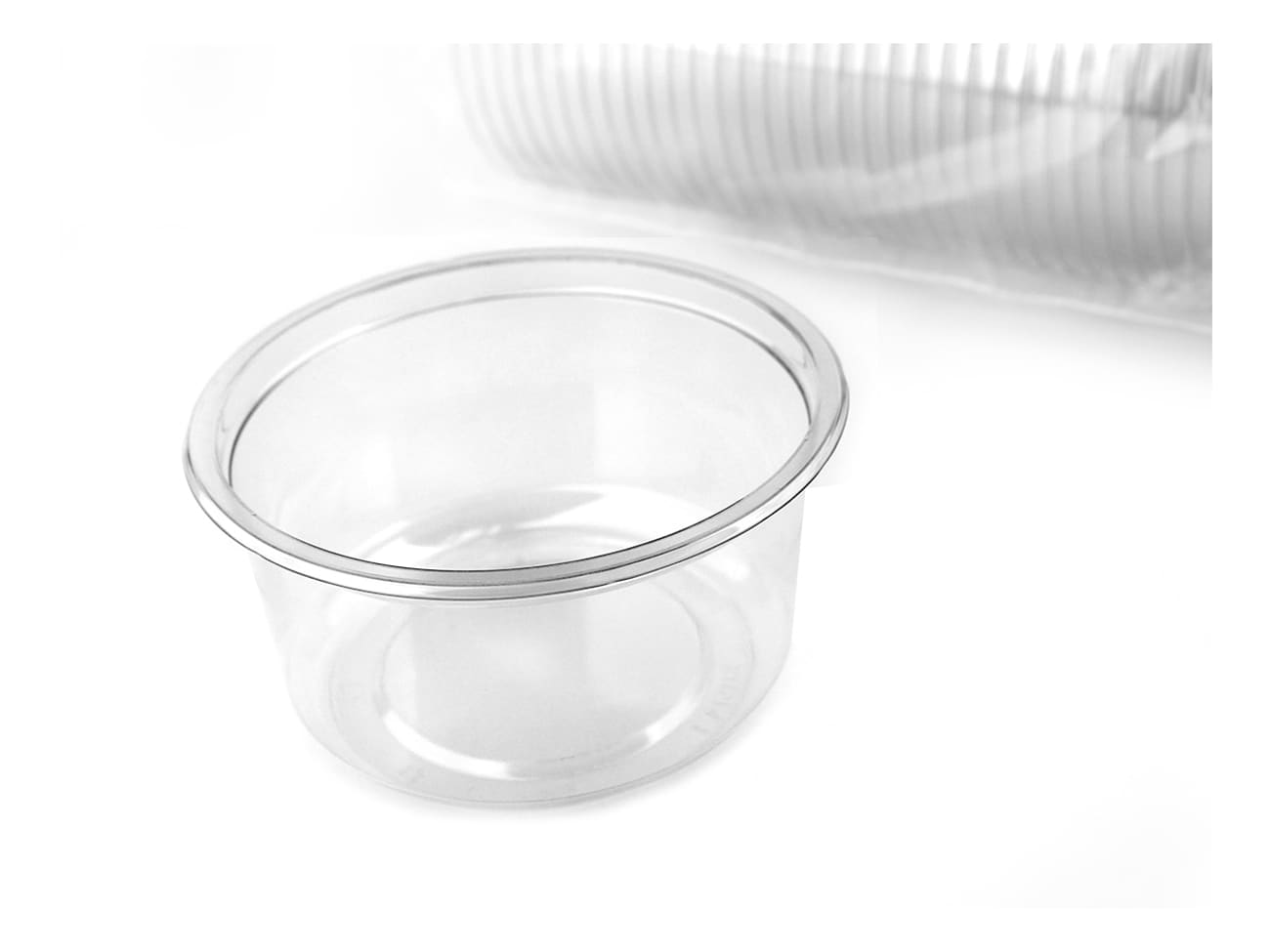 Pots ronds en APET - 350 ml