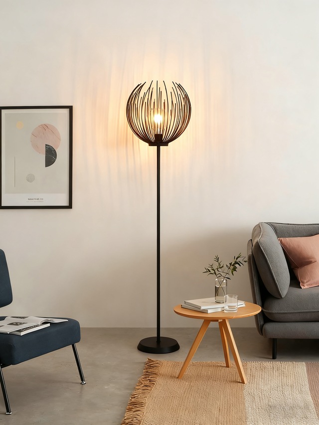 GOODproduct Stehlampe »Tonnia« E27 1 Stk.