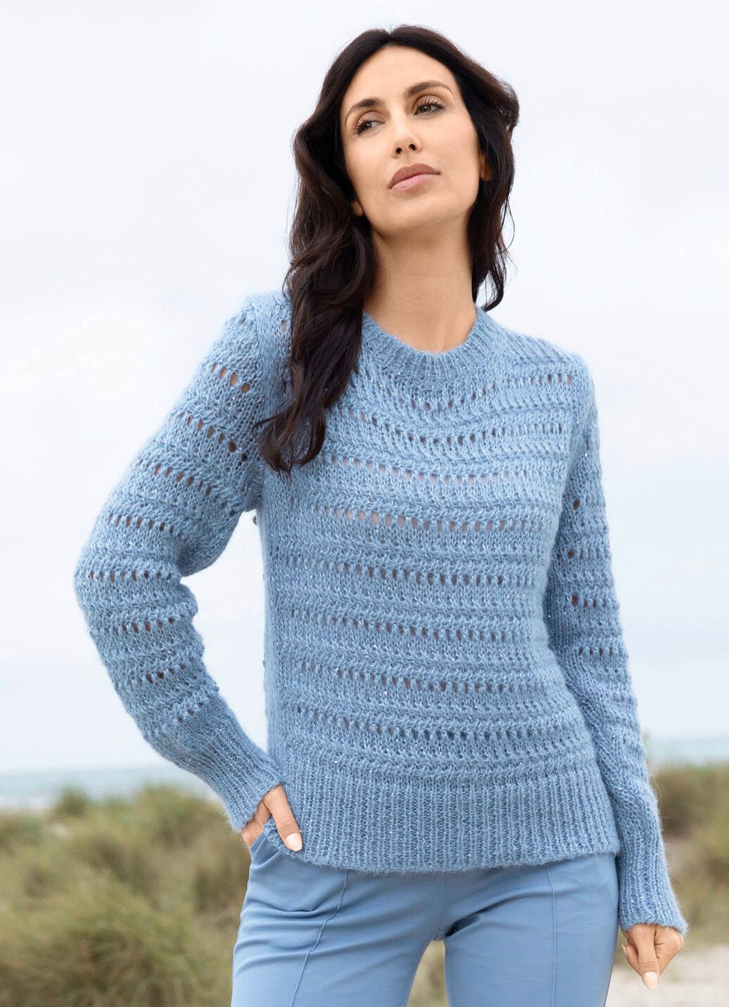 Pullover mit Alpaka