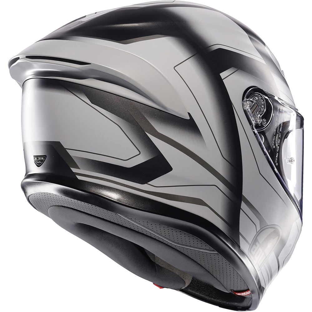 AGV - Casque K6 S Ultrasonic Gris / Noir / Mat