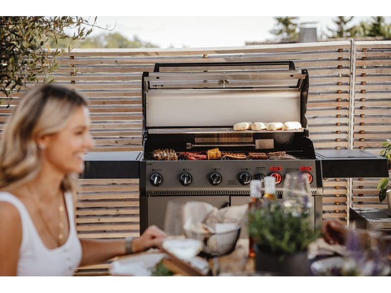 Enders Gasgrill Hyde 6 Turbo Gasgrill mit 6 Brennern