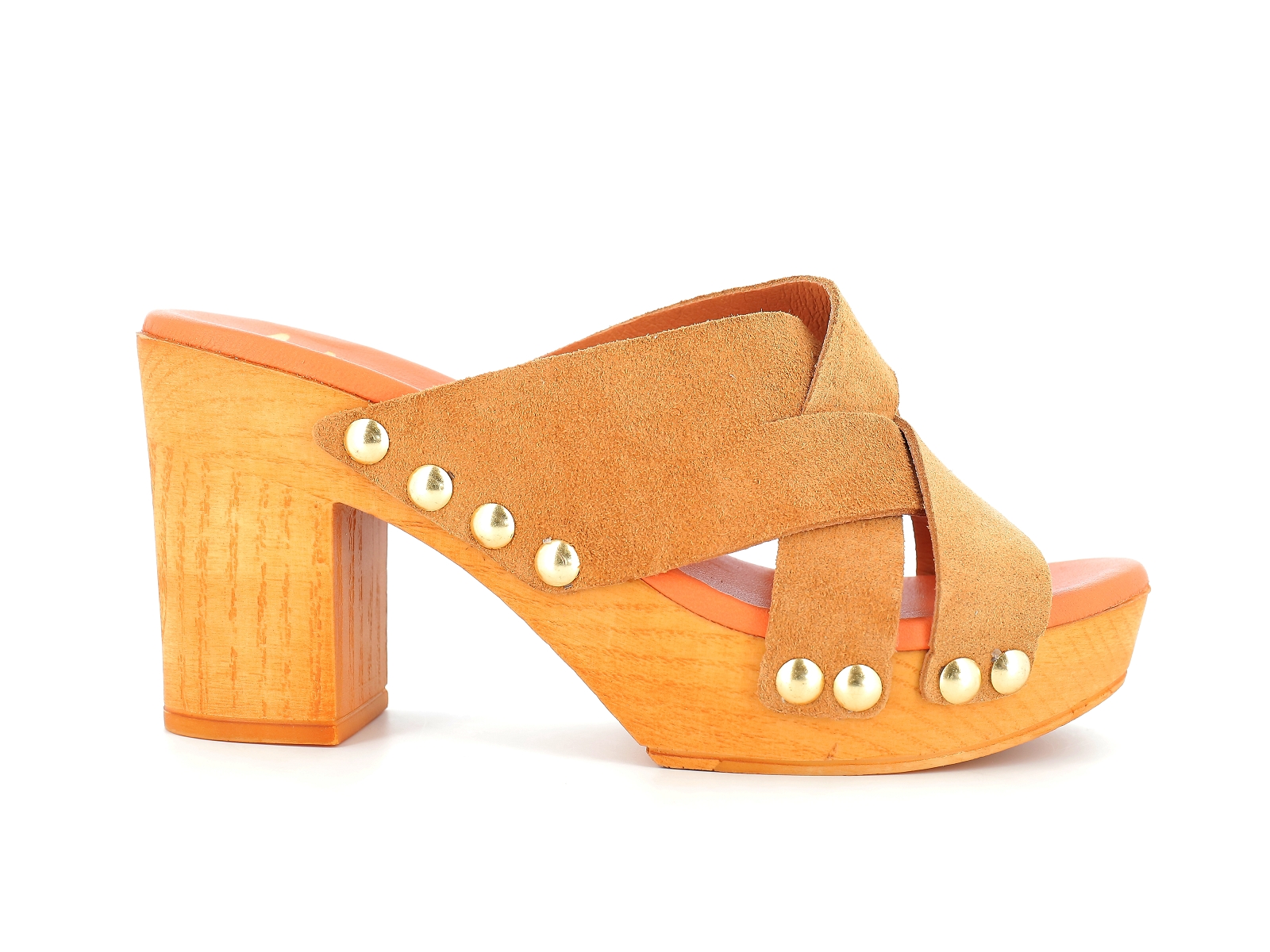 M brand-DALMA Nubuck Marron Clair