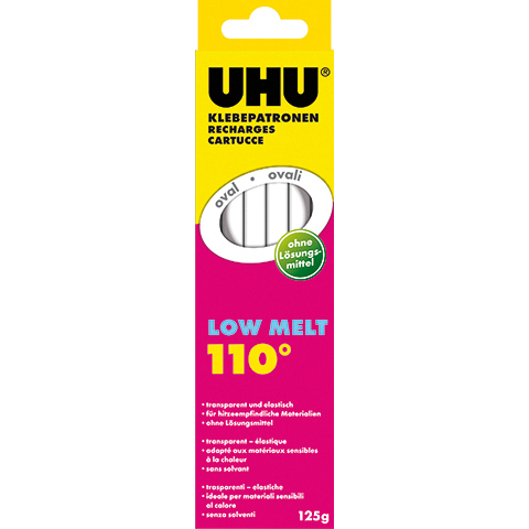UHU Klebepatronen Low Melt, 125 g