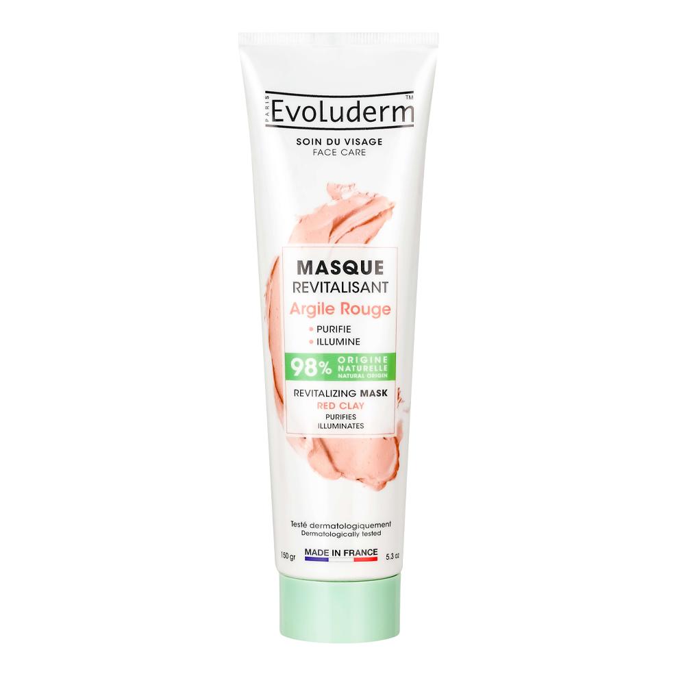 Evoluderm Masque Revitalisant Argile Rouge Evoluderm 150gr