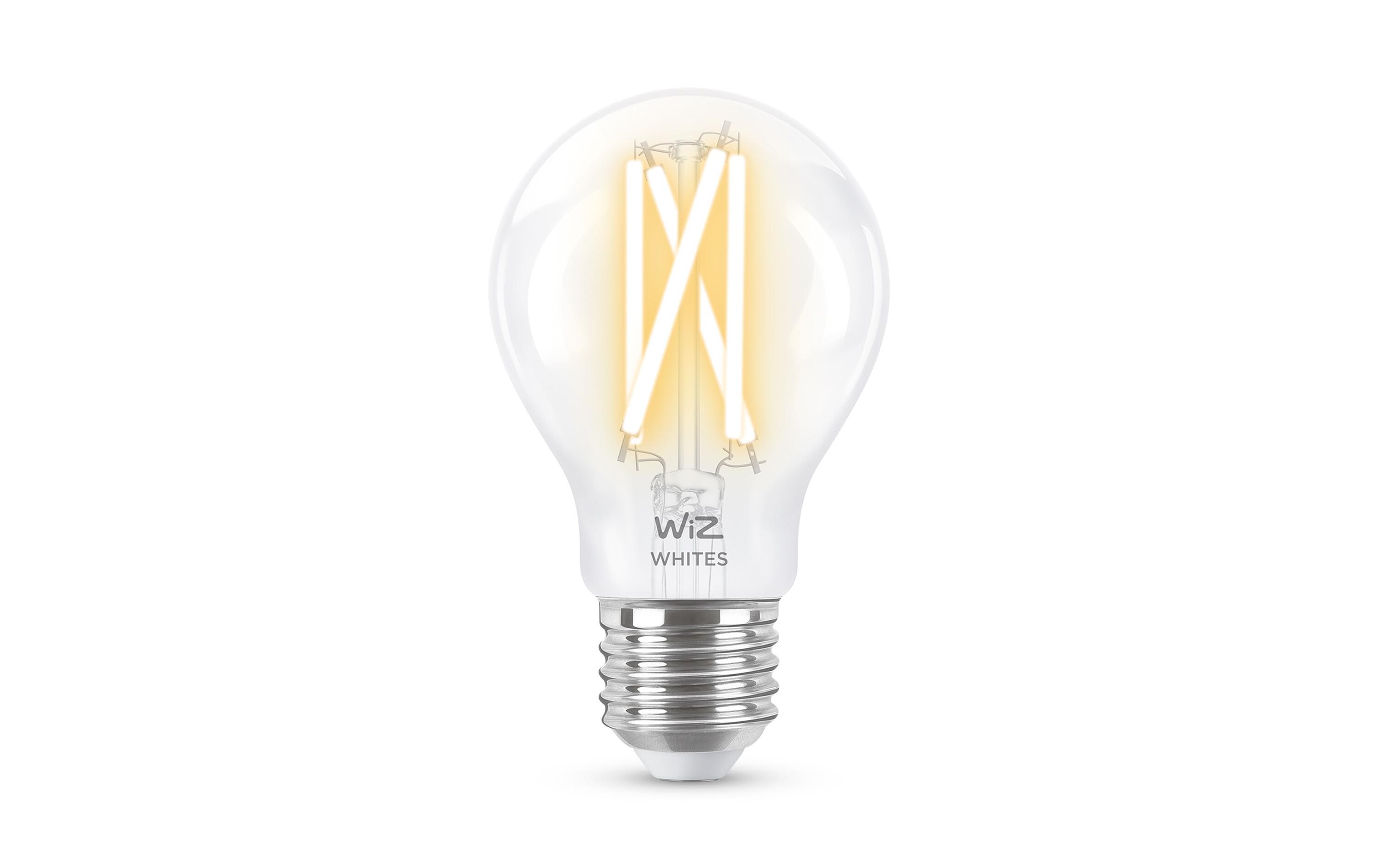 Leuchtmittel A60 E27 6.7 W, 2700-6500 KÜber Bluetooth und WLAN steuerbares Filament-Leuchtmittel