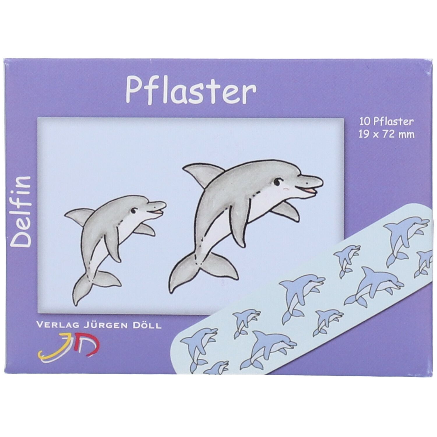 Kinderpflaster Delfin