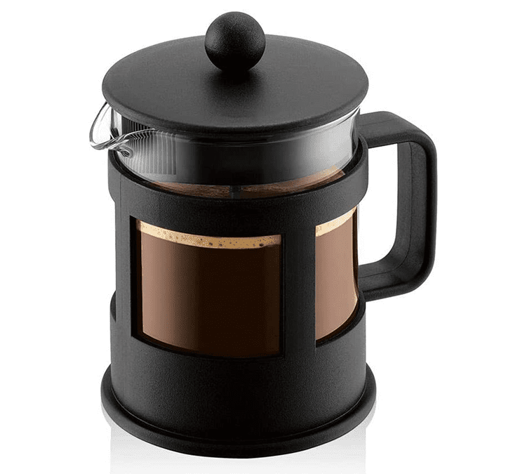 Cafetière à Piston Classic Kenya noire - 4 tasses / 50 cl - BODUM