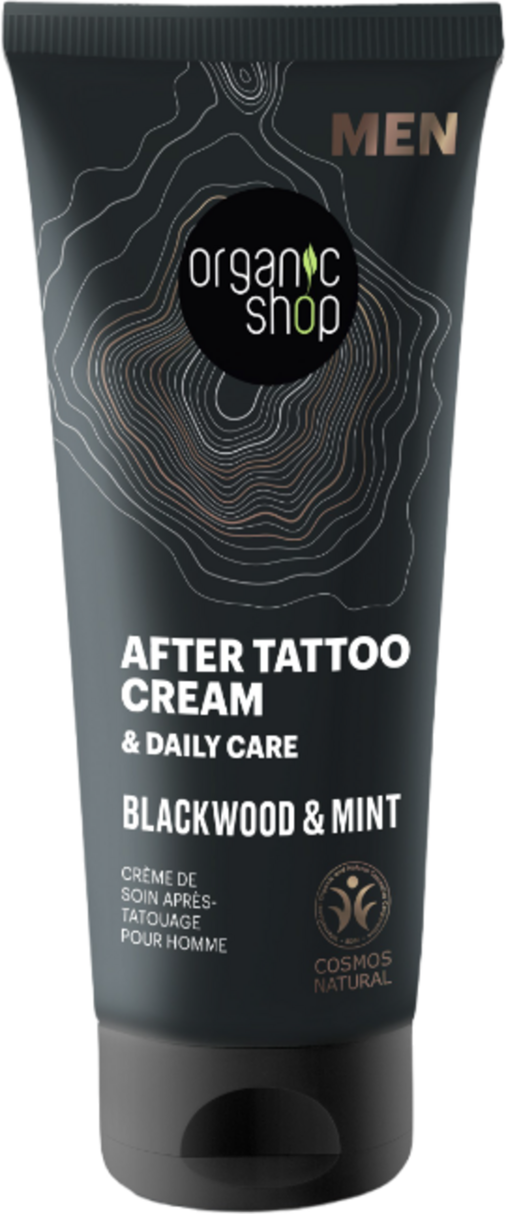 Organic Shop  MEN After Tattoo Cream & Daily Care Blackwood & Mint, 75 ml