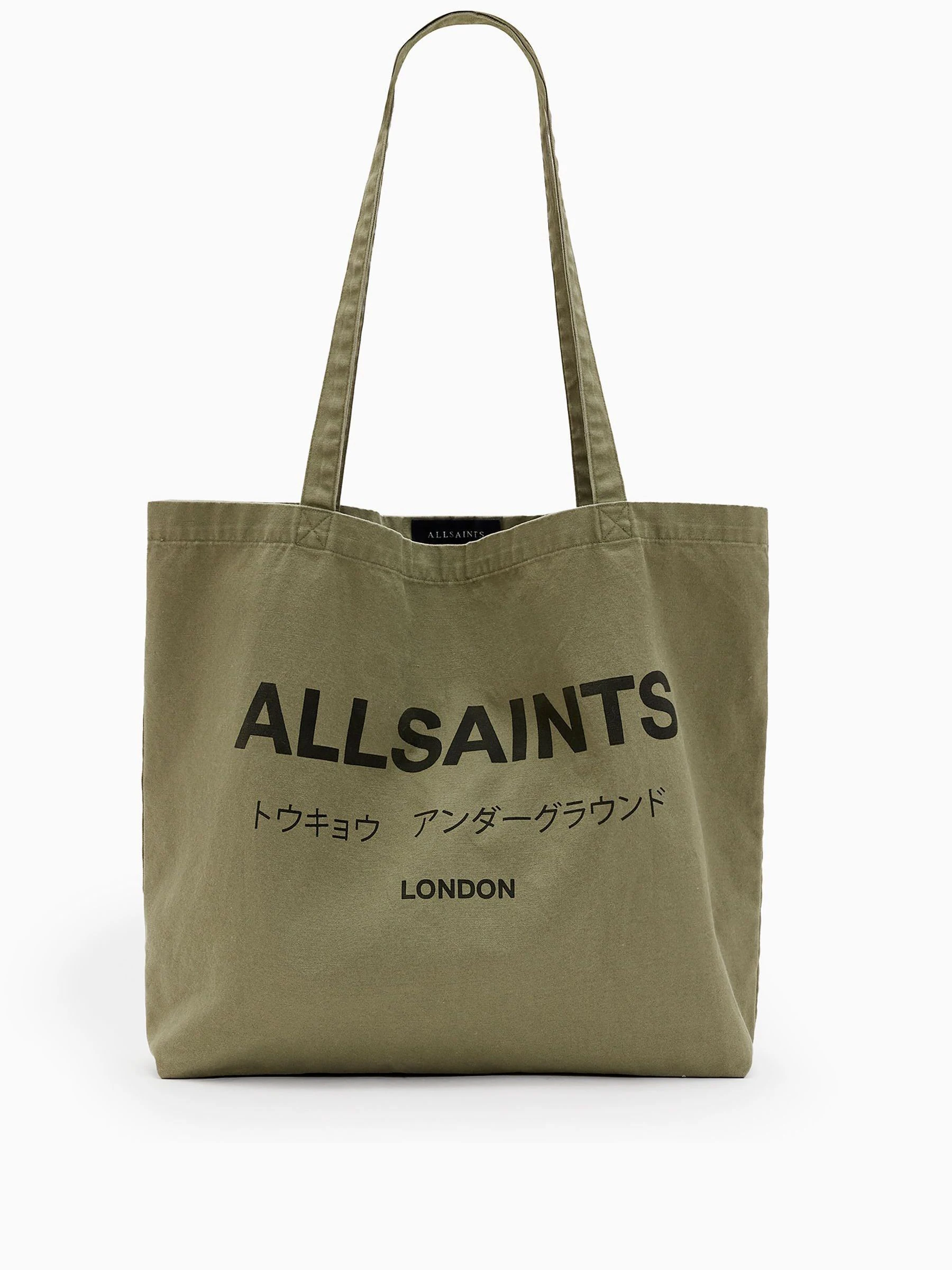 Groen - AllSaints Underground Tote Bag