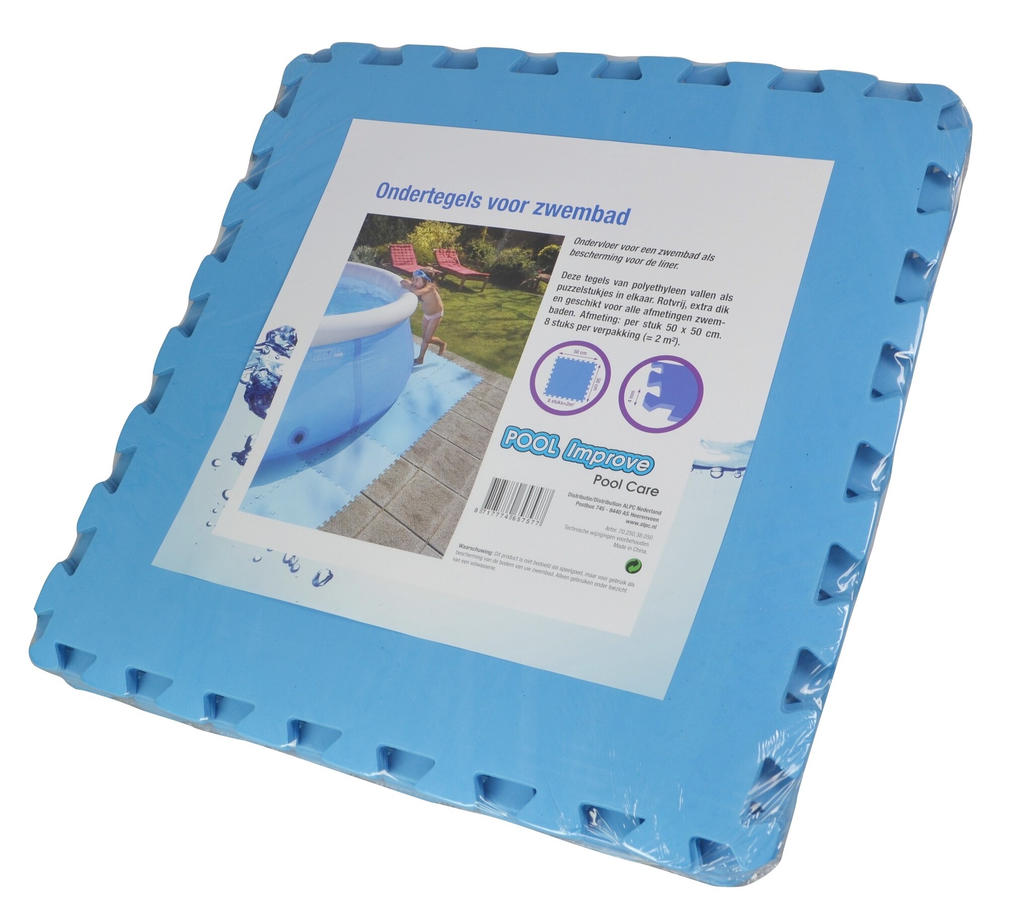 Pool Improve Ondertegels zwembad 50x50cm blauw