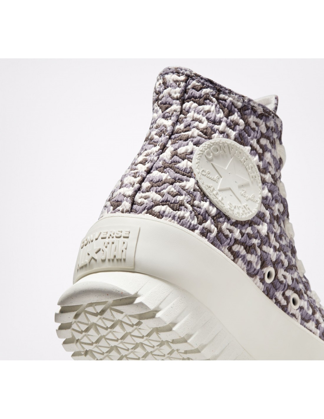 converse sneakers compensées montantes femme ctas lugged 2.0 hi leopard