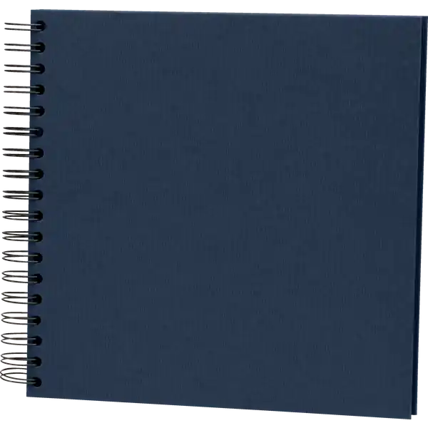 Spiral-Fotoalbum navy