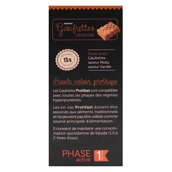 Protifast Salgadinho de Proteína com Chocolate - 8 unidades