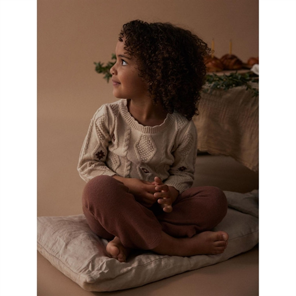 Fog Tila Strik Bluse - Lil'Atelier → Luksusbaby.dk