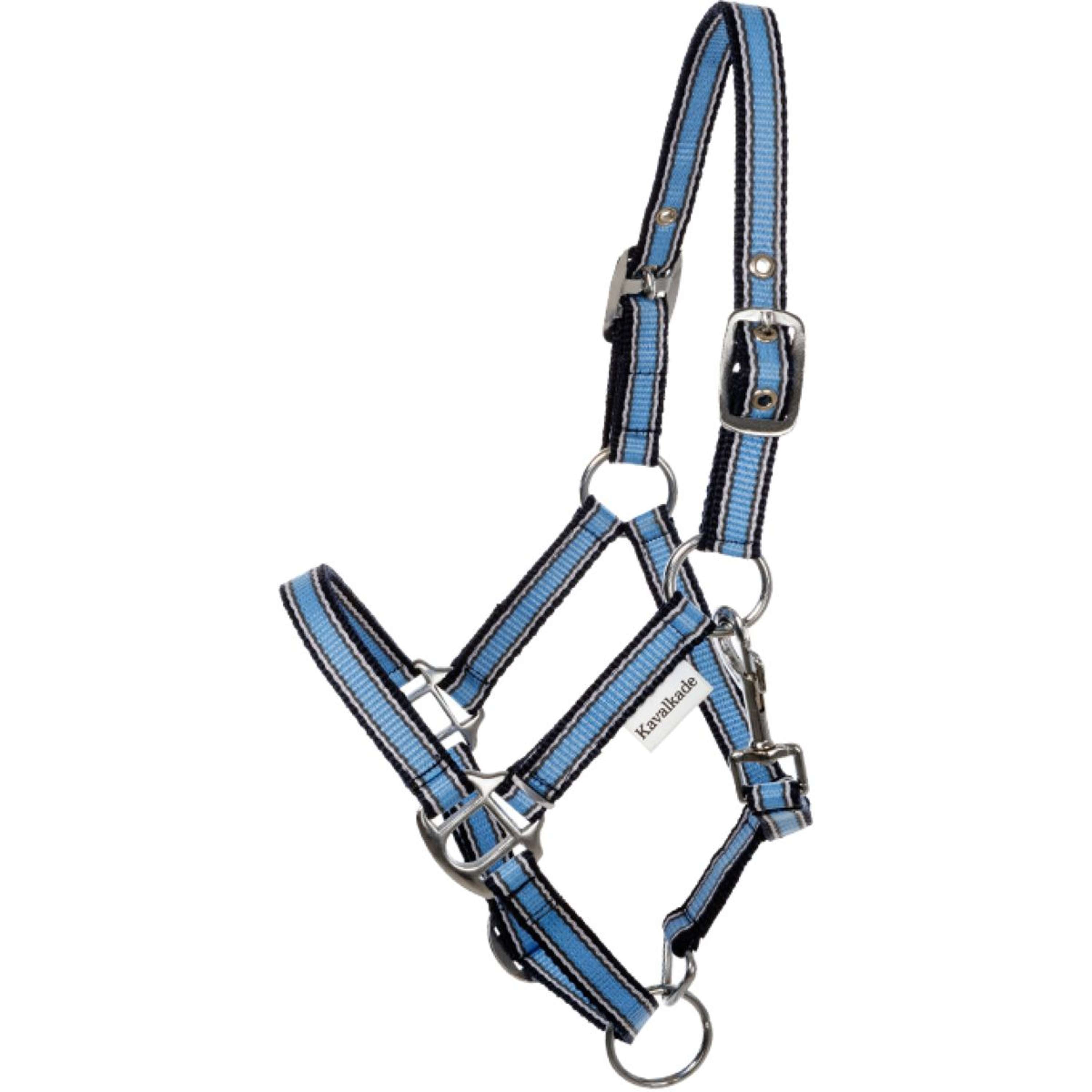 Kavalkade Halster Shorty Petrol/Zwart/Zilver
