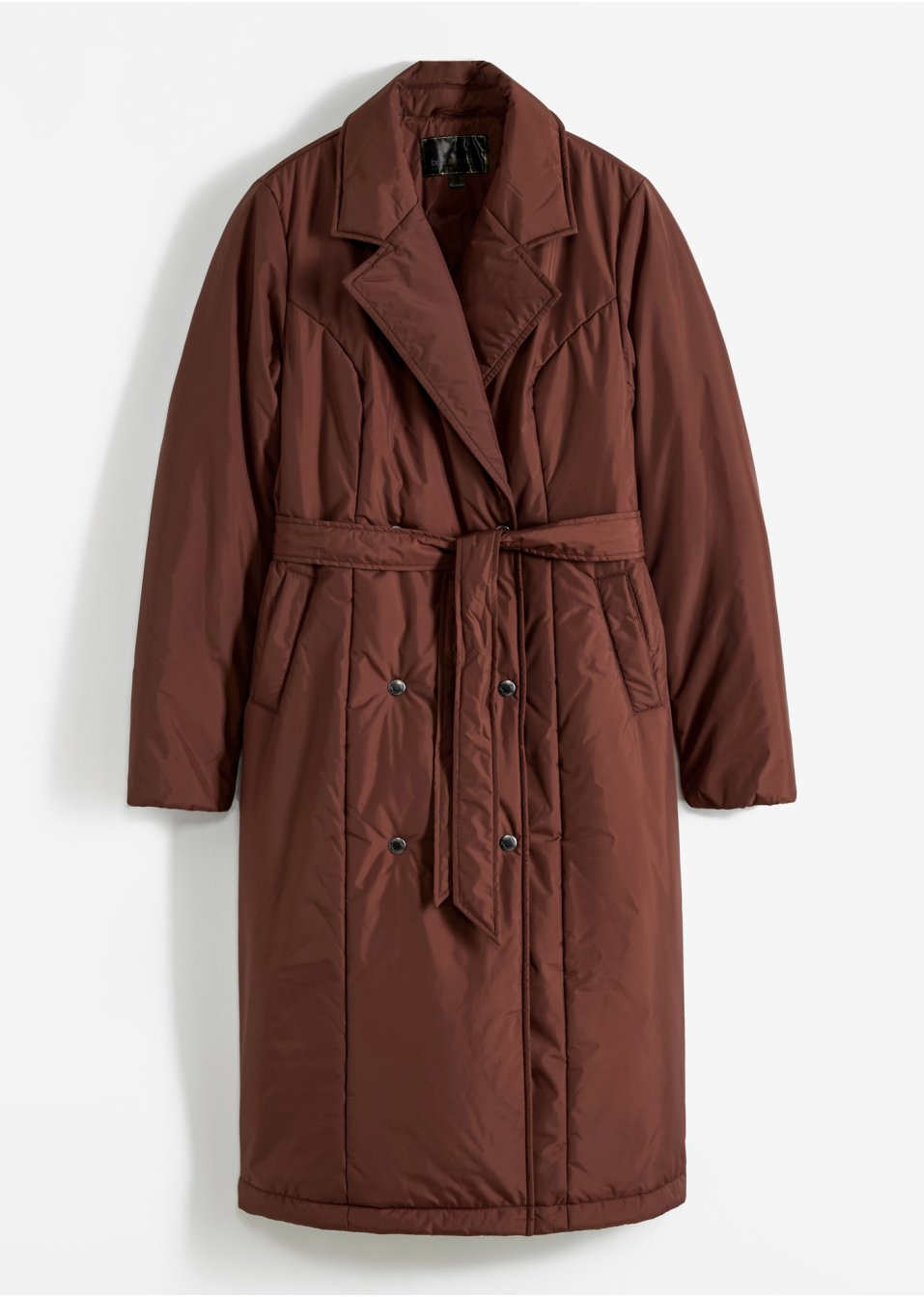 Trench-coat matelassé